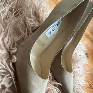 Jimmy Choo Anouk suede pumps